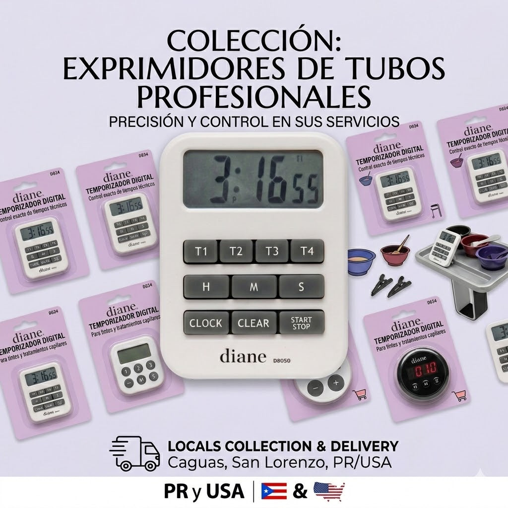 Accesorios Profesionales para Control de Tiempo en el Salón