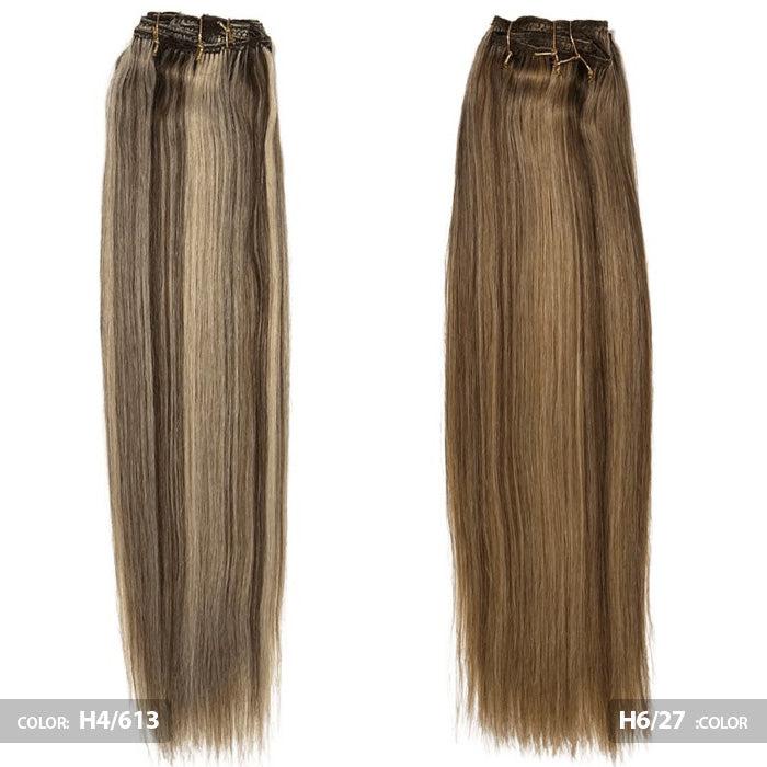 Extensiones Color #F8/613 Mezcla Rubio Miel & Rubio Claro – Balayage Iluminado