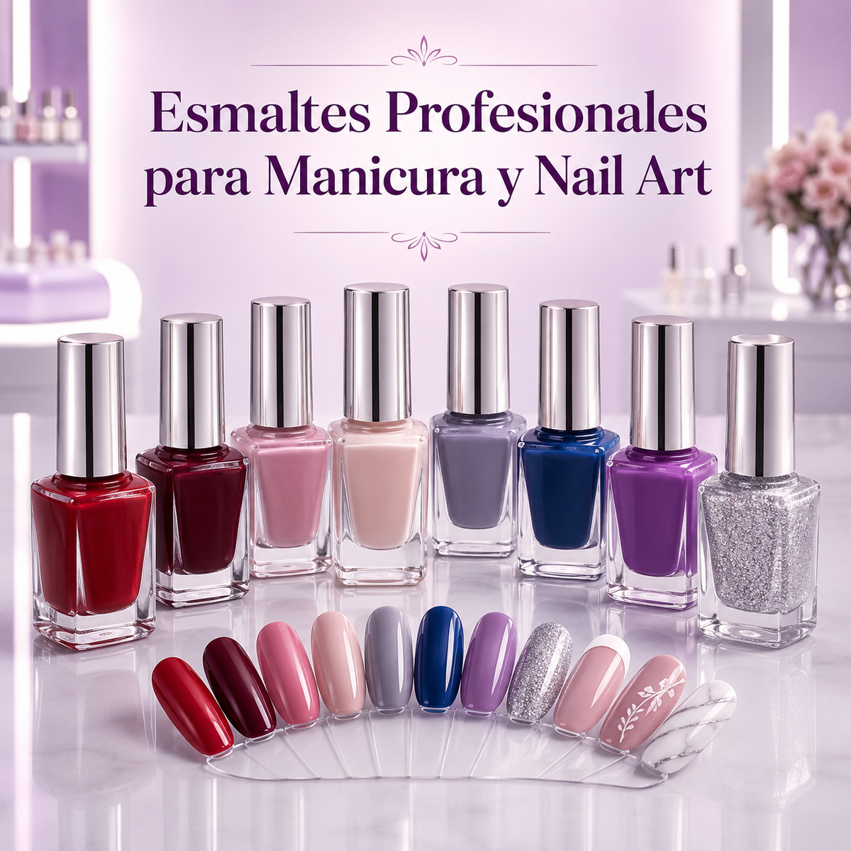 Esmaltes Profesionales para Manicura y Nail Art