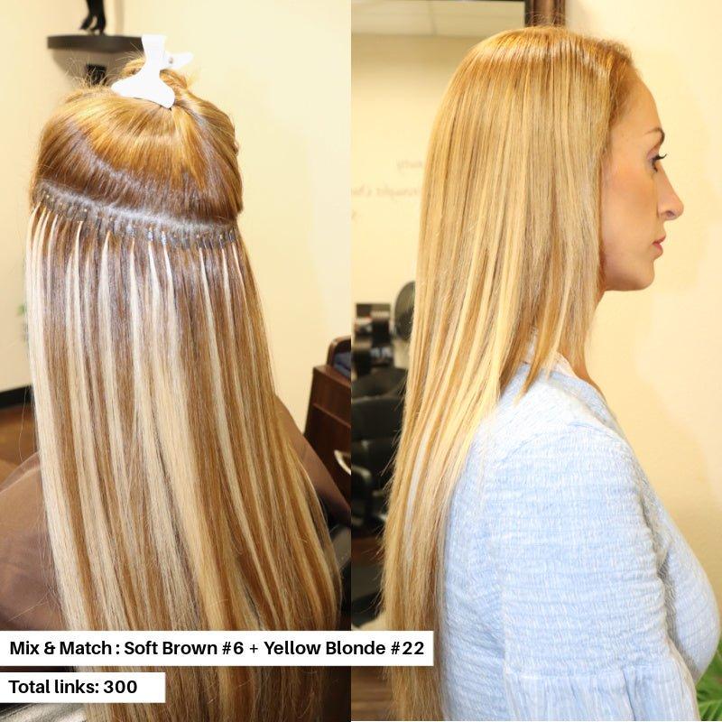 Extensiones Honey Blonde – Cabello Rubio Miel Natural y Luminoso