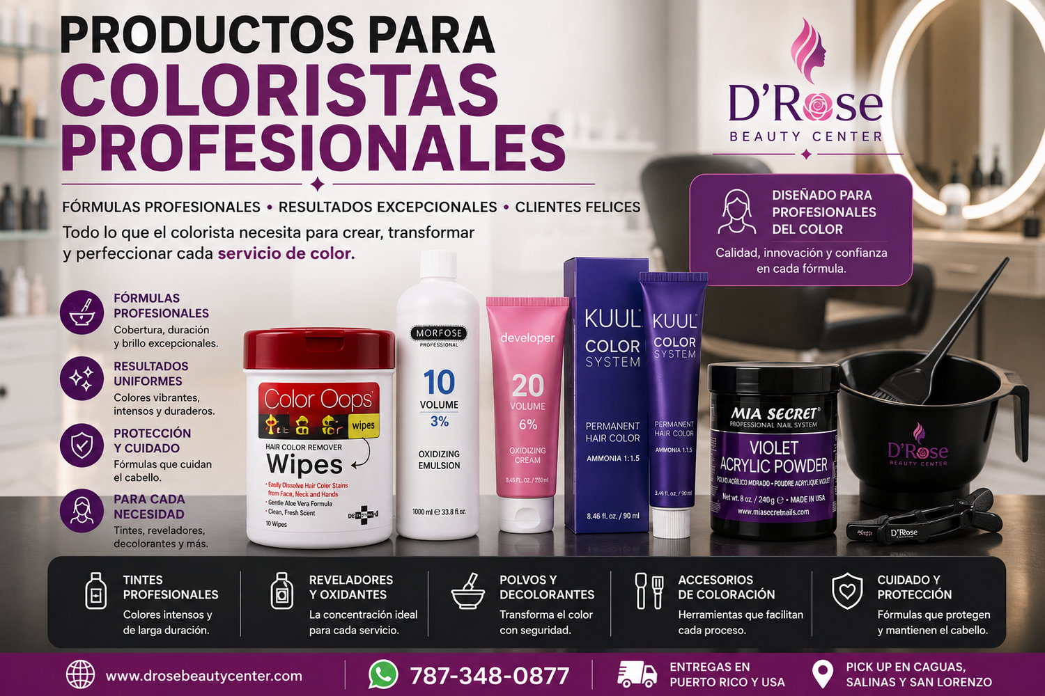 Productos para Coloristas Profesionales