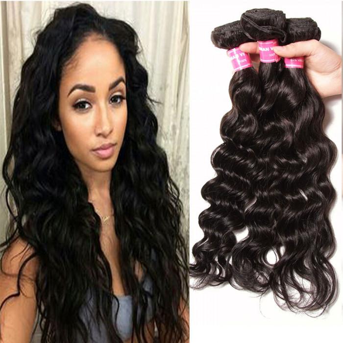 Extensiones Natural Wave / Body Wave – Cabello Humano con Ondas Suaves, Volumen y Movimiento Natural