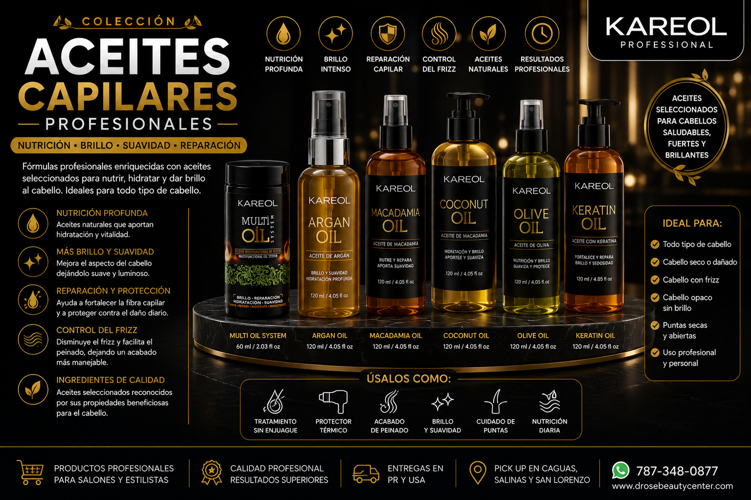 Aceites Capilares Profesionales