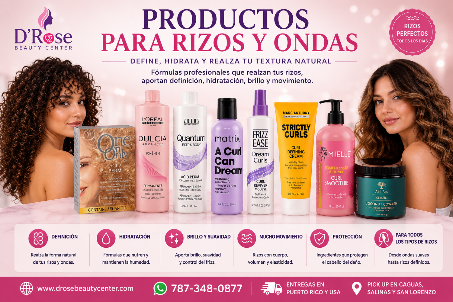 Productos para Rizos y Ondas