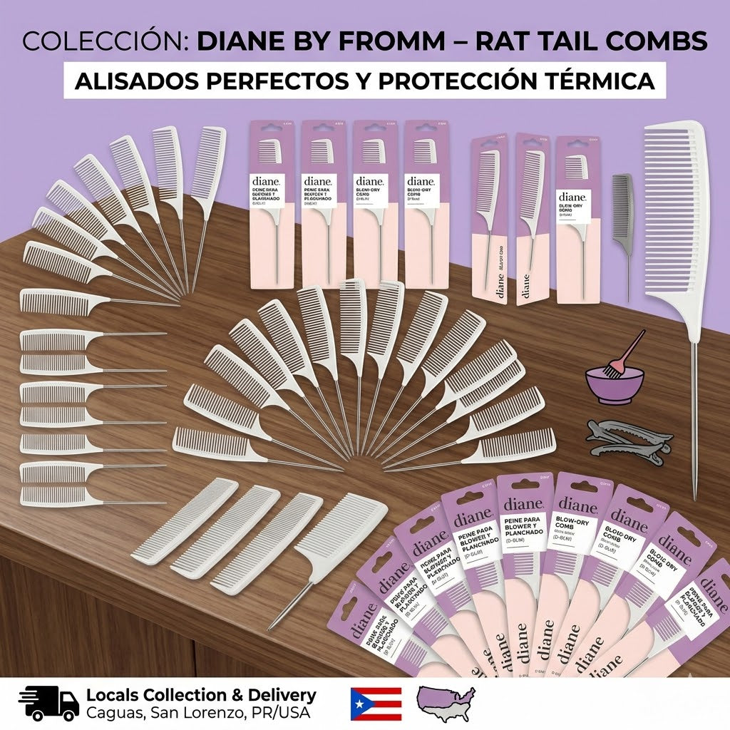Diane by Fromm – Rat Tail Combs