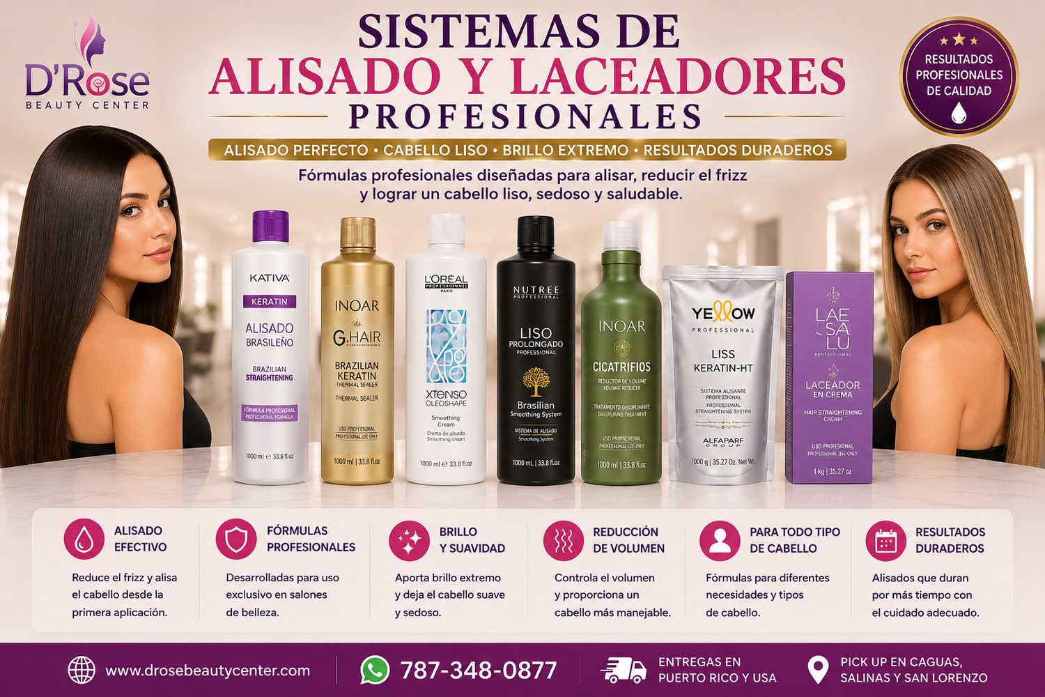 Sistemas de Alisado y Laceadores Profesionales
