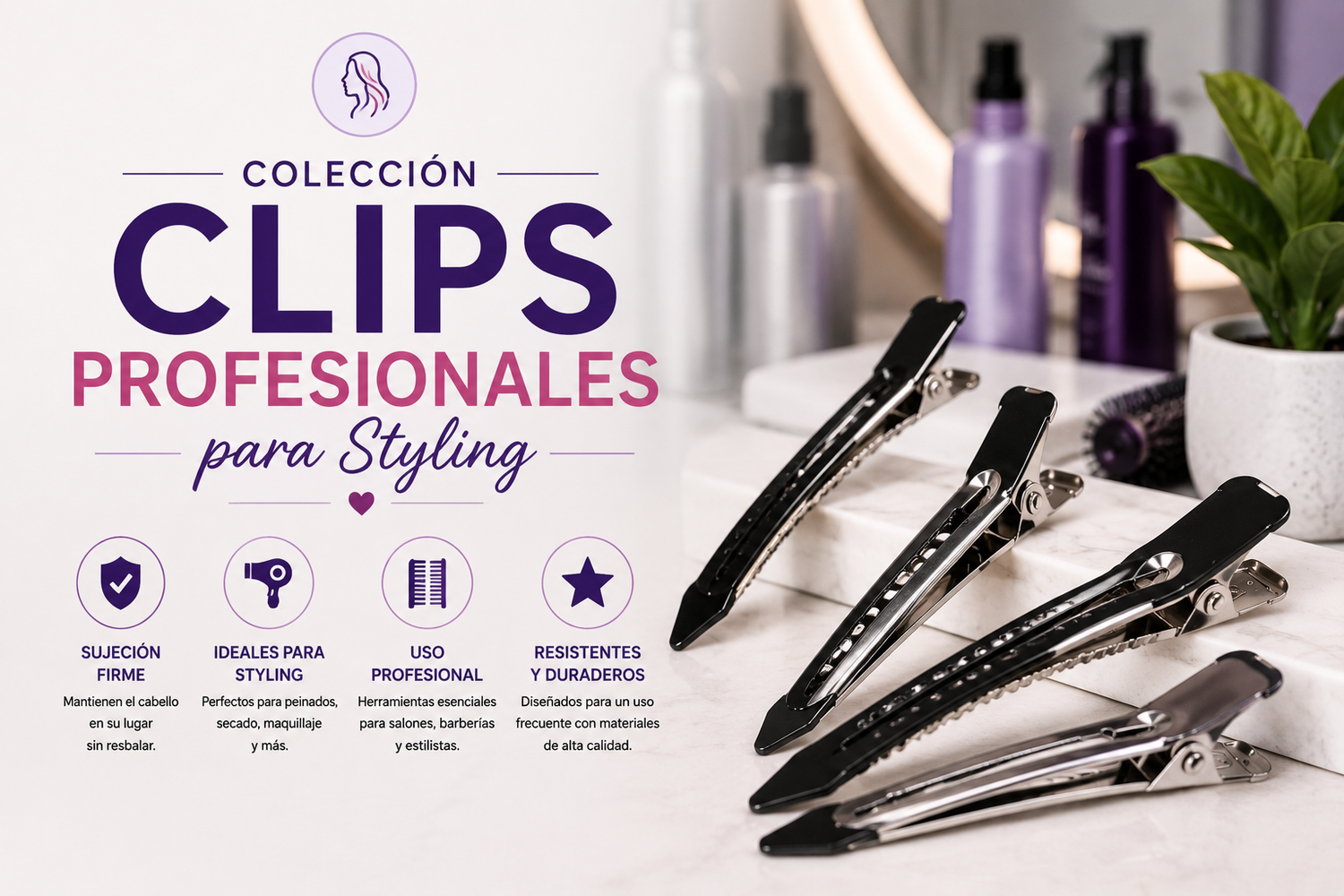 Clips Profesionales para Styling