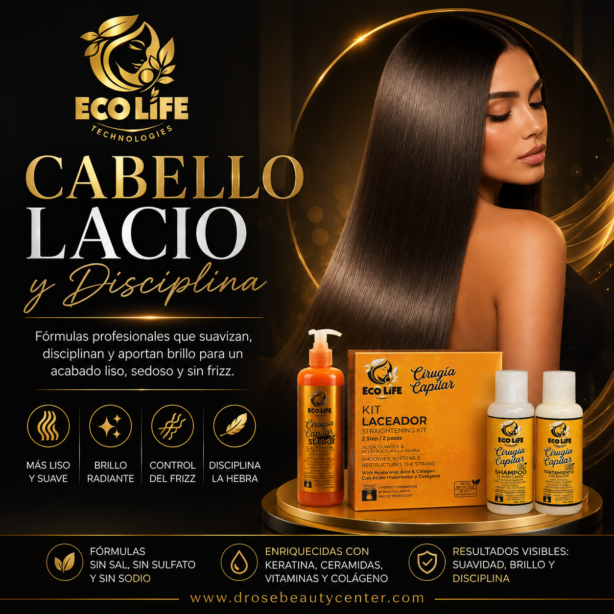 Cabello Lacio y Disciplina