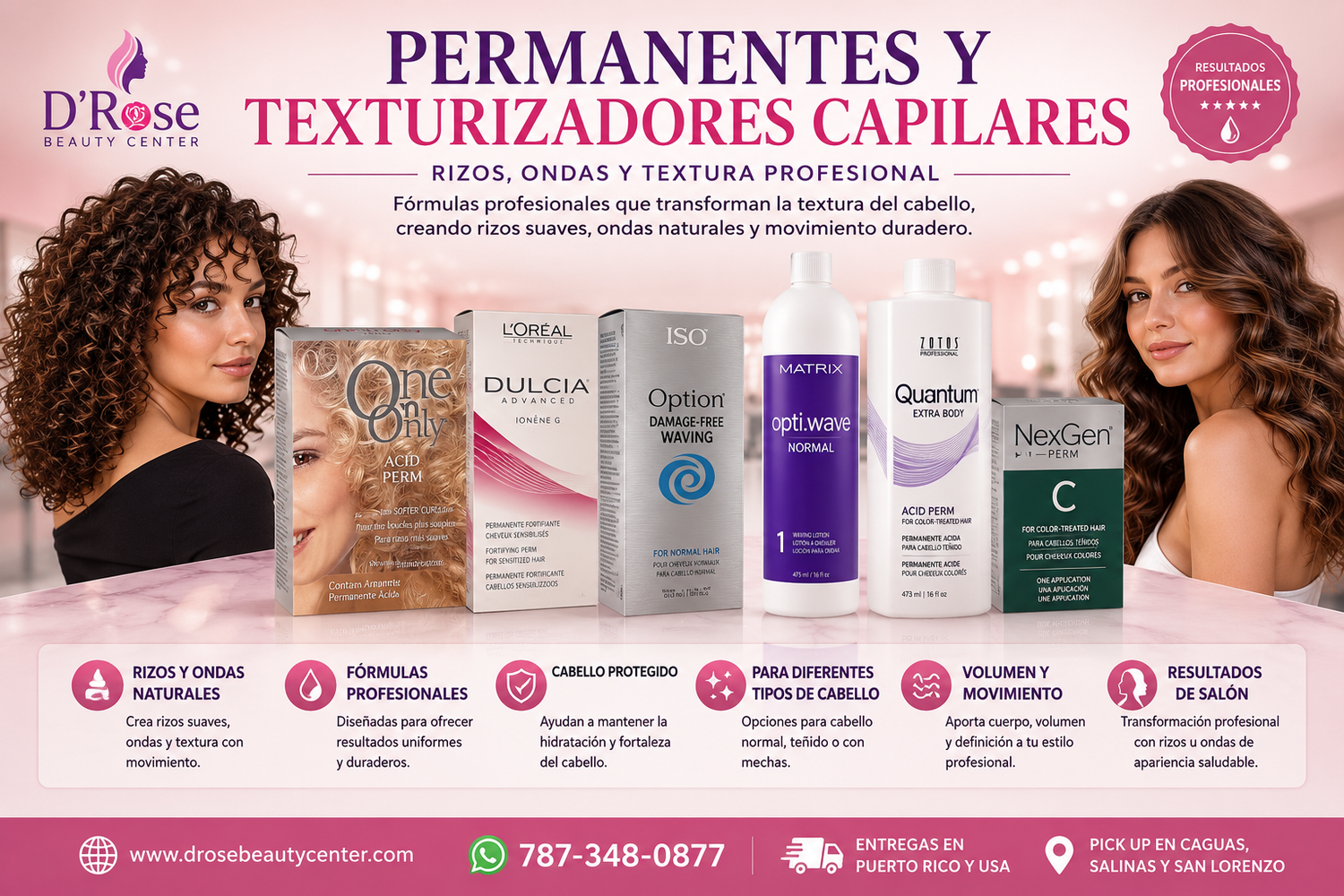 Permanentes y Texturizadores Capilares