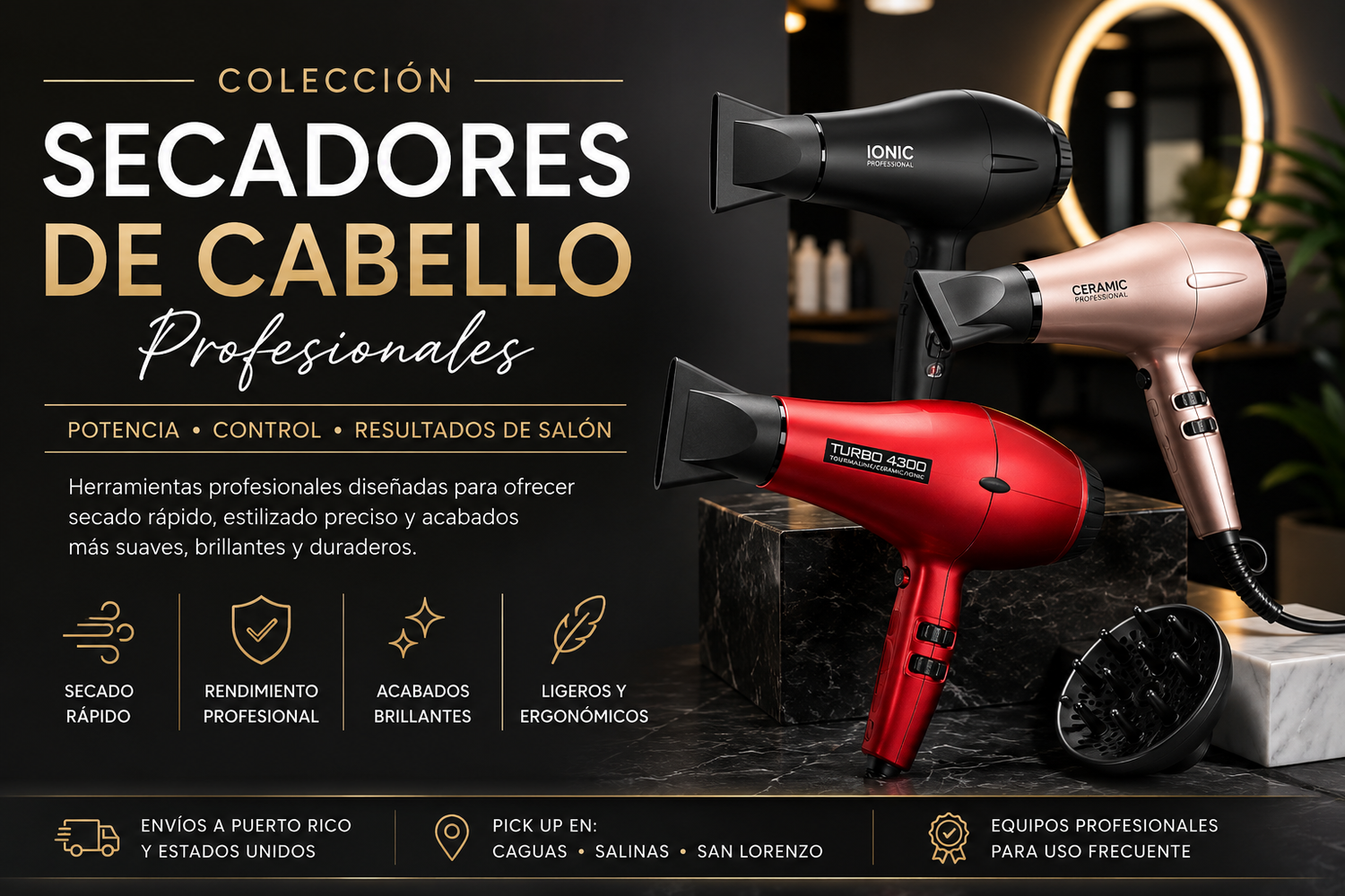 Secadores de Cabello Profesionales