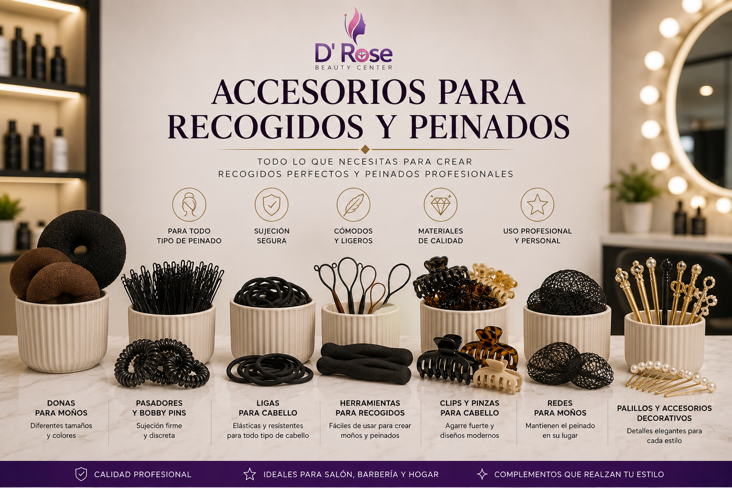 Accesorios para Recogidos y Peinados