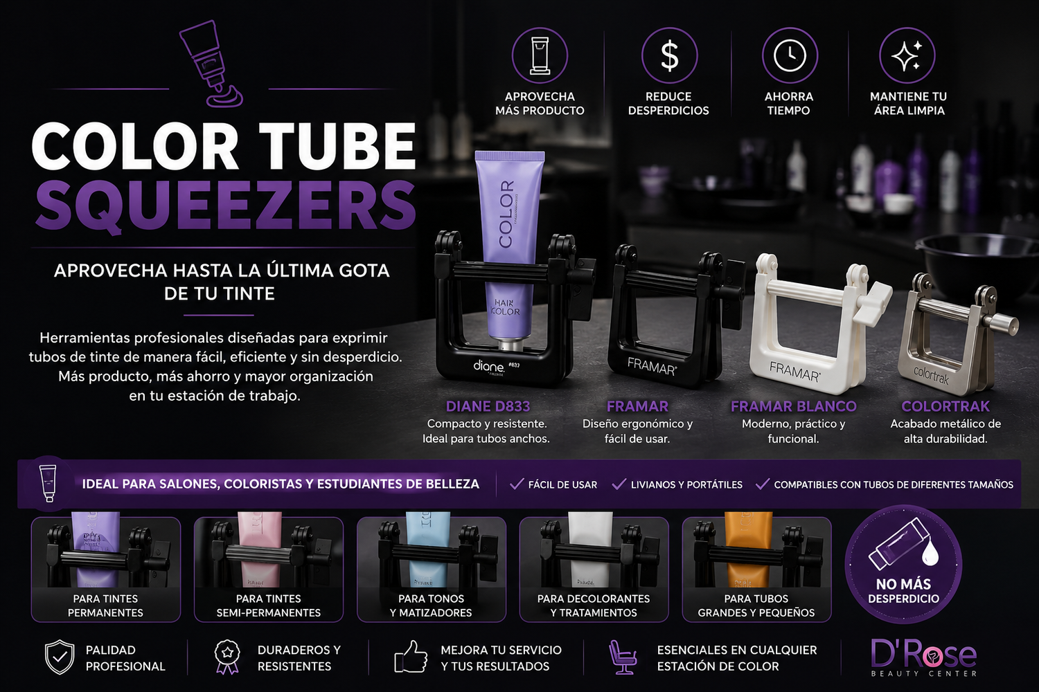 Color Tube Squeezers