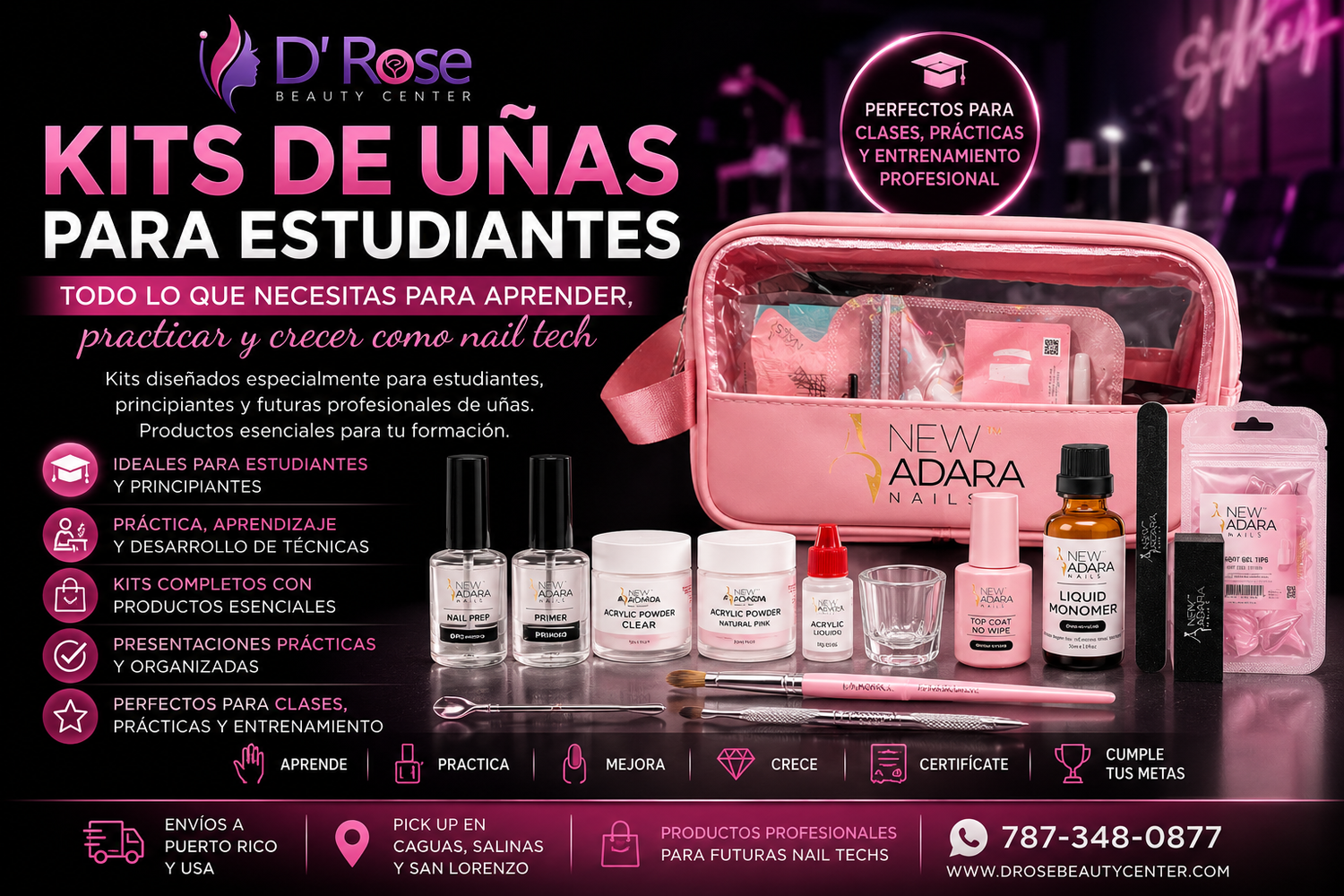 Kits de Uñas para Estudiantes