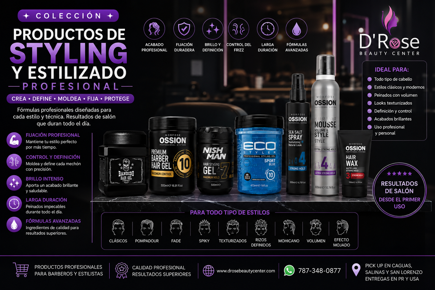 Productos de Styling y Estilizado Profesional