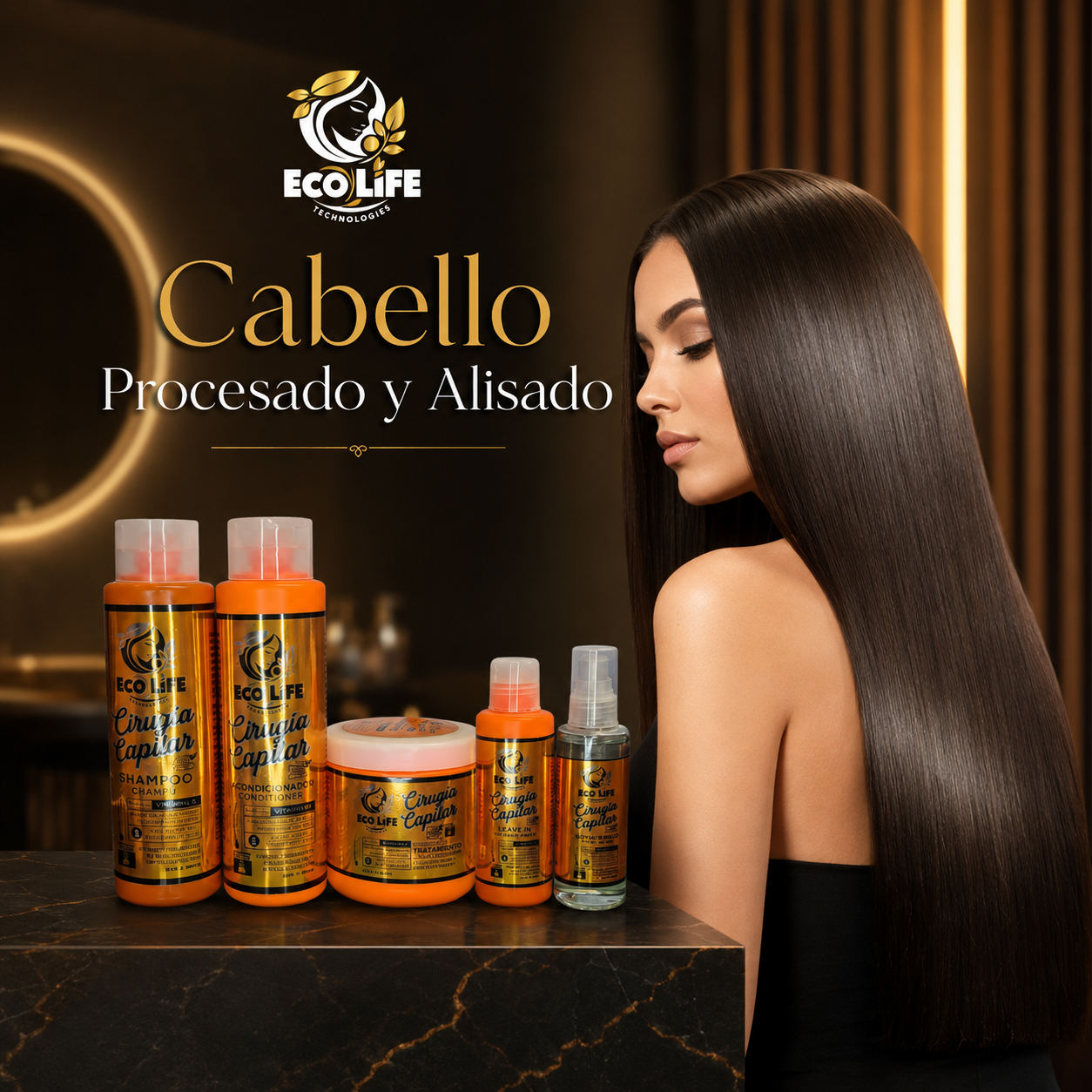 Cabello Procesado y Alisado