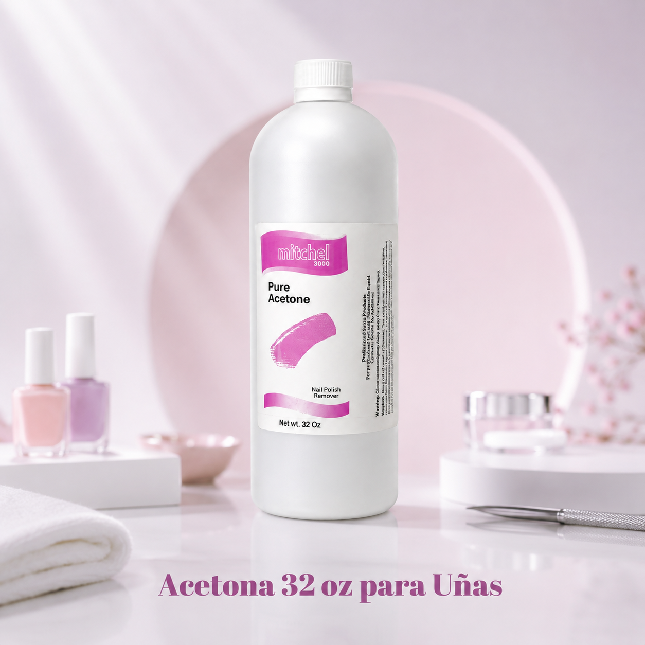 Acetona 32 oz para Uñas