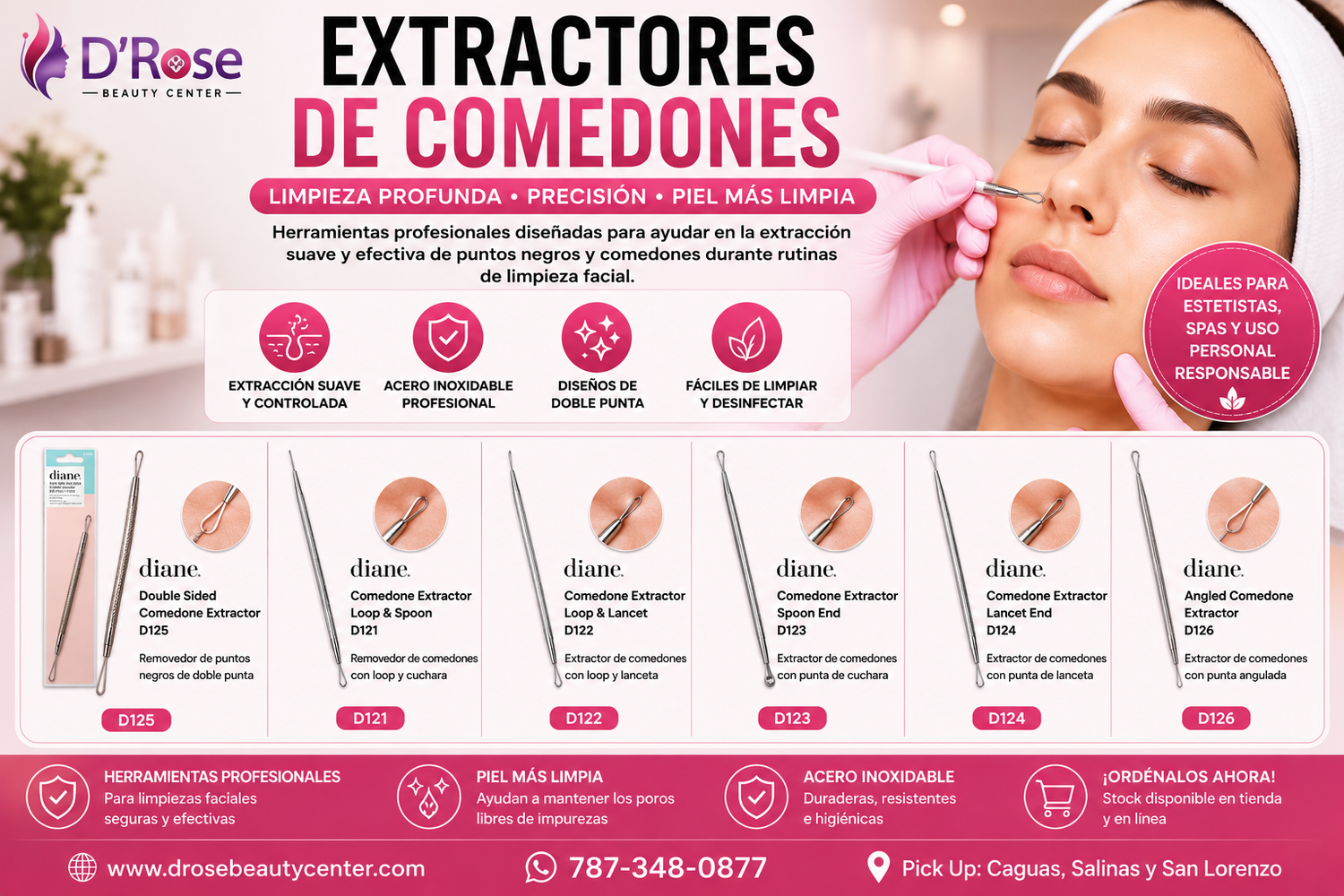 Extractores de Comedones