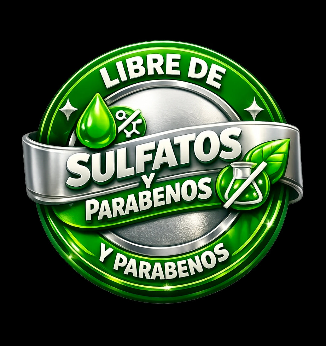 Libre de Sulfatos y Parabenos