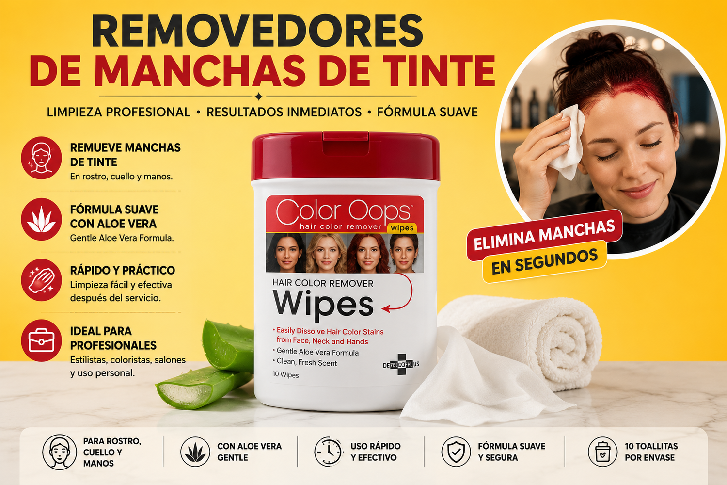Removedores de Manchas de Tinte Profesionales