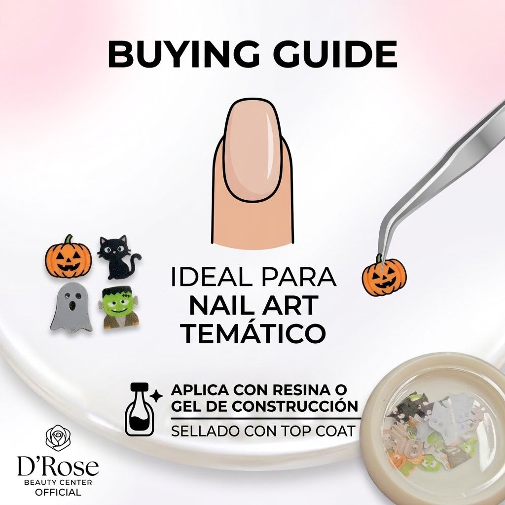Spiral Bisutería Halloween para Uñas NSB0081