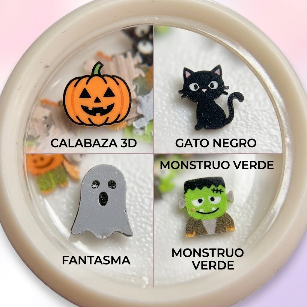 Spiral Bisutería Halloween para Uñas NSB0081