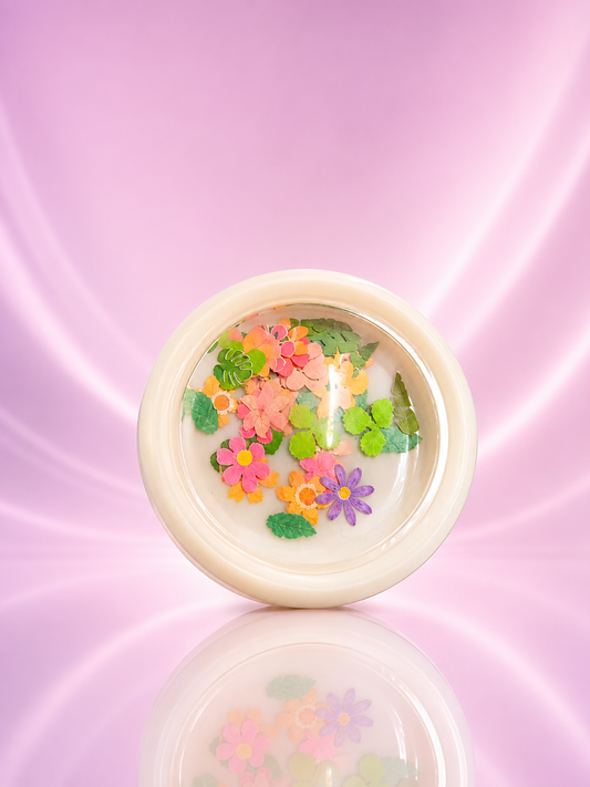 Spiral Confeti Floral 3D para Uñas Multicolor NSB0089