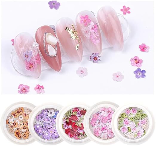 Spiral Confeti o Bisutería para Uñas Diseños 3D NSB0090