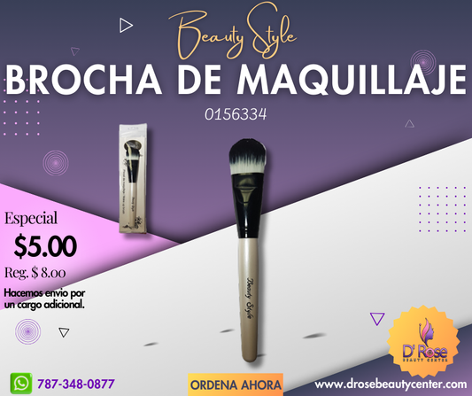 Beauty Style Pincel o brocha de maquillaje 0156334