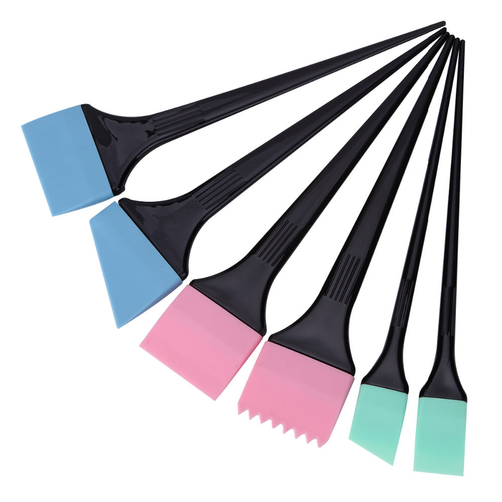 Beauty Style Set de Brochas de Silicone Para Aplicar Tinte 0186642