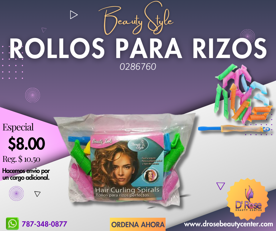 Beauty Style Hair Curling Spirals 0286760