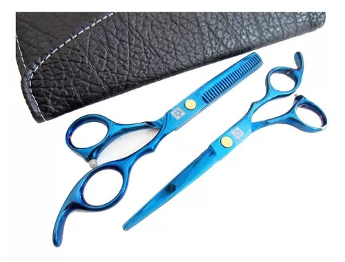 Beauty Style Set 3pc de Tijeras de Recortar de Titanium 6" 0317018