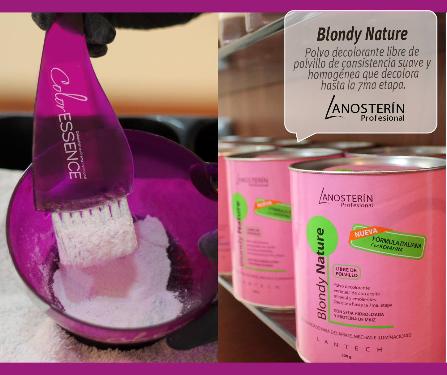 LANOSTERIN PROFESIONAL BLONDY DECOLORACION NATURE 17.63OZ 0340501