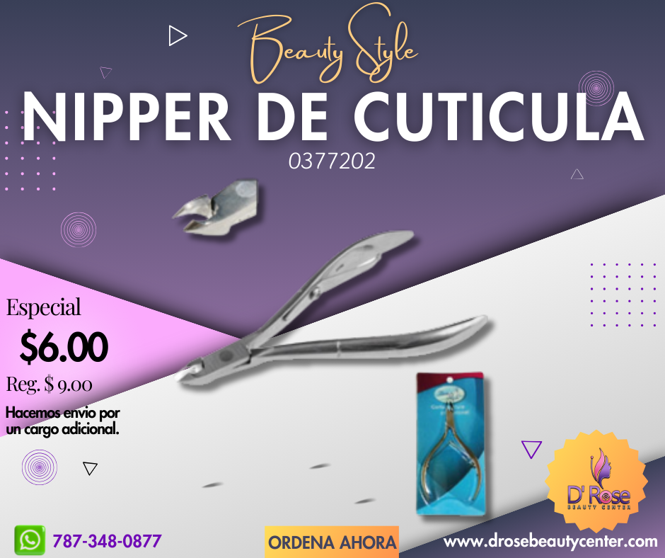 Beauty Style Nail Nipper Cortadora de Cuticula 0377202