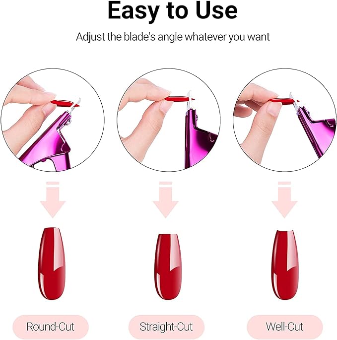 Beauty Style Nail Clipper Cortadora para uñas Acrílicas 0393502