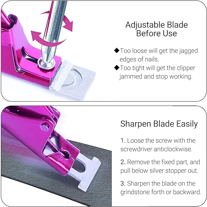 Beauty Style Nail Clipper Cortadora para uñas Acrílicas 0393502