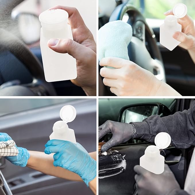 Beauty Style Dispenser de Acetona o Alcohol Cuadrado 0400154