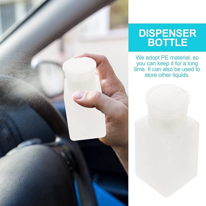 Beauty Style Dispenser de Acetona o Alcohol Cuadrado 0400154