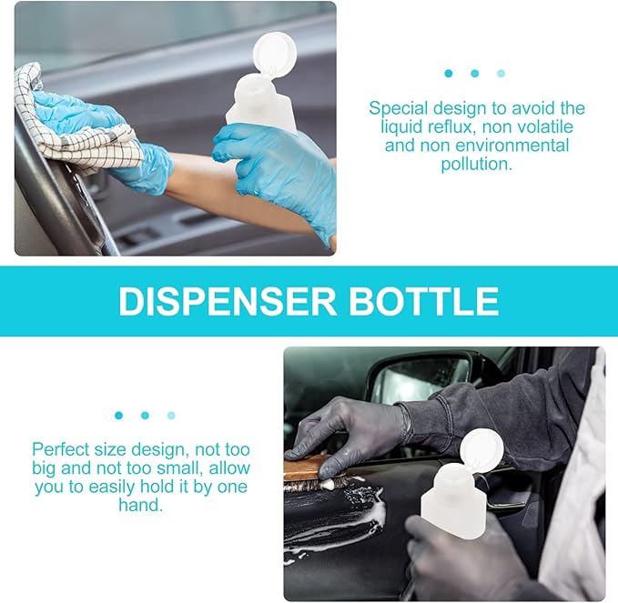 Beauty Style Dispenser de Acetona o Alcohol Cuadrado 0400154