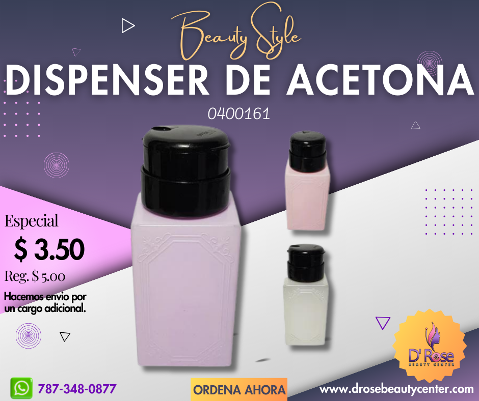 Beauty Style Despencer de Acetona para Uñas 0400161