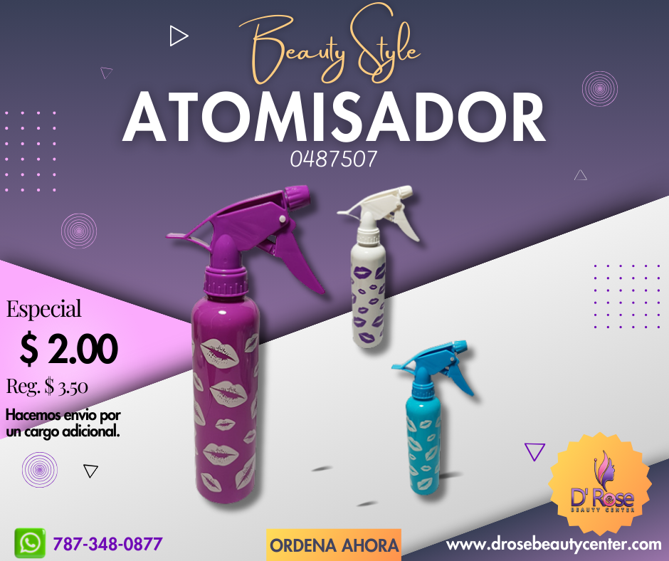 Beauty Style Atomizador o Botella de Spray para Agua 10oz 0487507