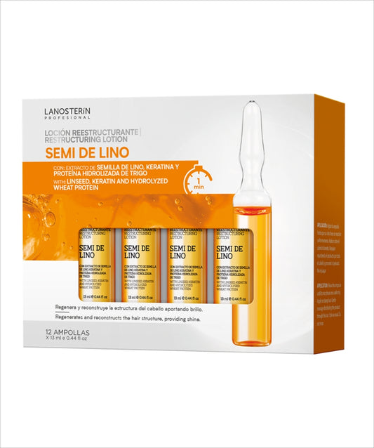 LANOSTERIN PROFESIONAL AMPOLLA SEMI DE LINO LOCION REESTRUCTURANTE .44OZ 0550012
