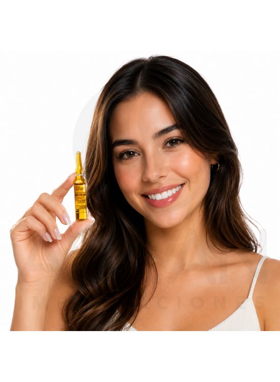 Lanosterín Profesional Ampolla Semi de Lino Loción Reestructurante 0.44 oz 0550012