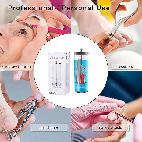 Beauty Style Jarra Pequeña para Esterilizar Instrumentos 0586285