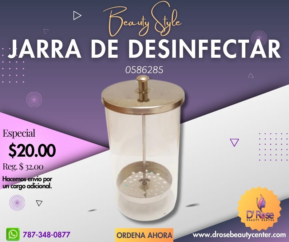 Beauty Style Jarra Pequeña para Esterilizar Instrumentos 0586285