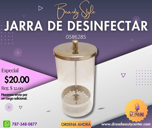 Beauty Style Jarra Pequeña para Esterilizar Instrumentos 0586285