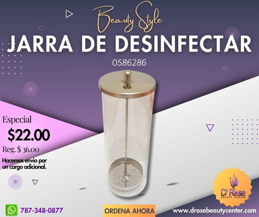 Beauty Style Jarra Grande para Esterilizar Instrumentos 0586286