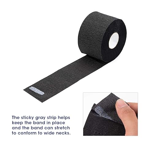 Beauty Style Rollo de Papel de Cuello Color Negro 0586296