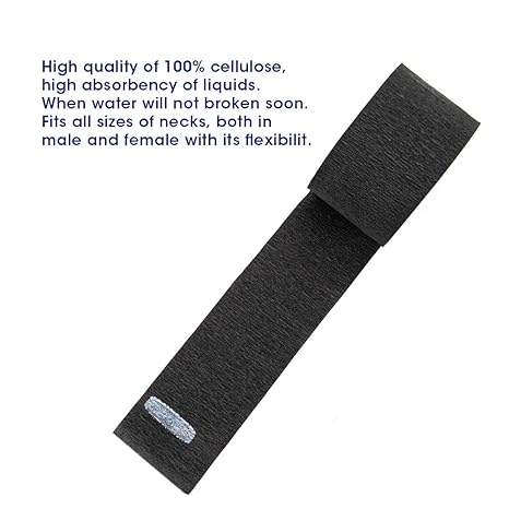 Beauty Style Rollo de Papel de Cuello Color Negro 0586296