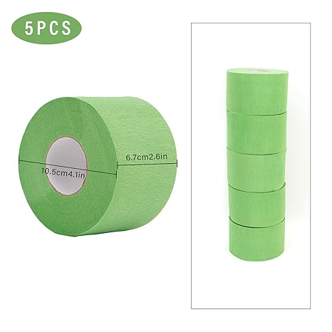 Beauty Style Rollo de Papel de Cuello Color Verde 0586297