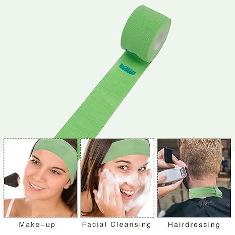 Beauty Style Rollo de Papel de Cuello Color Verde 0586297